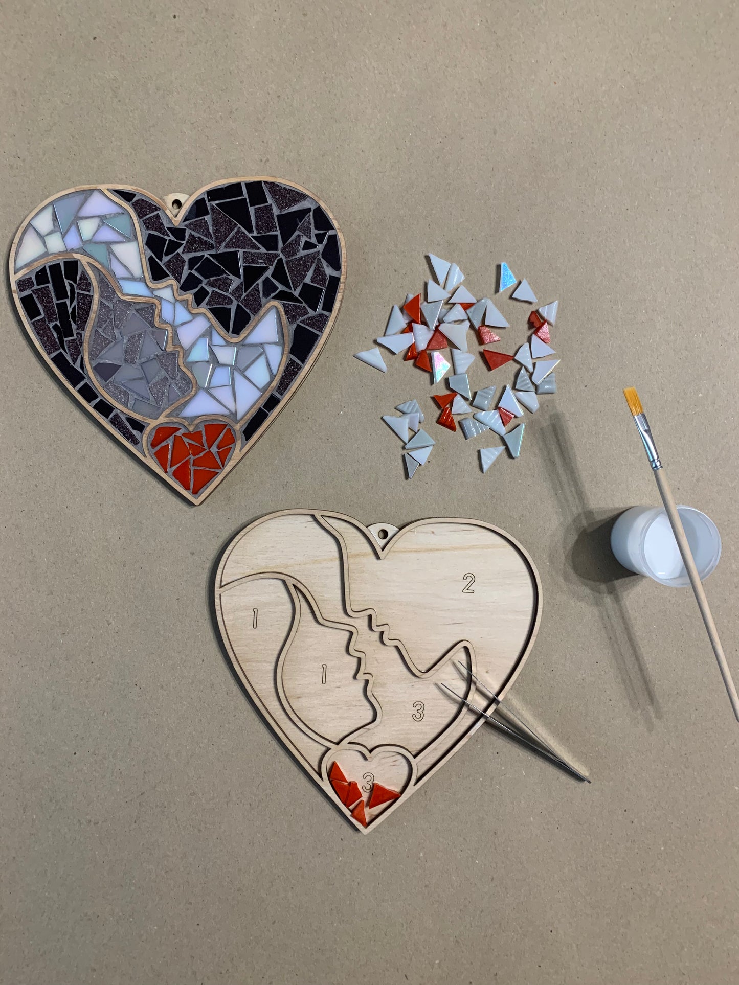 Mosaic kit KISS